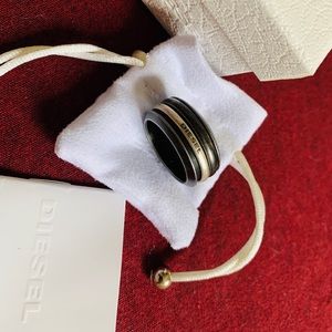 Diesel band ring unisex size 11 rare